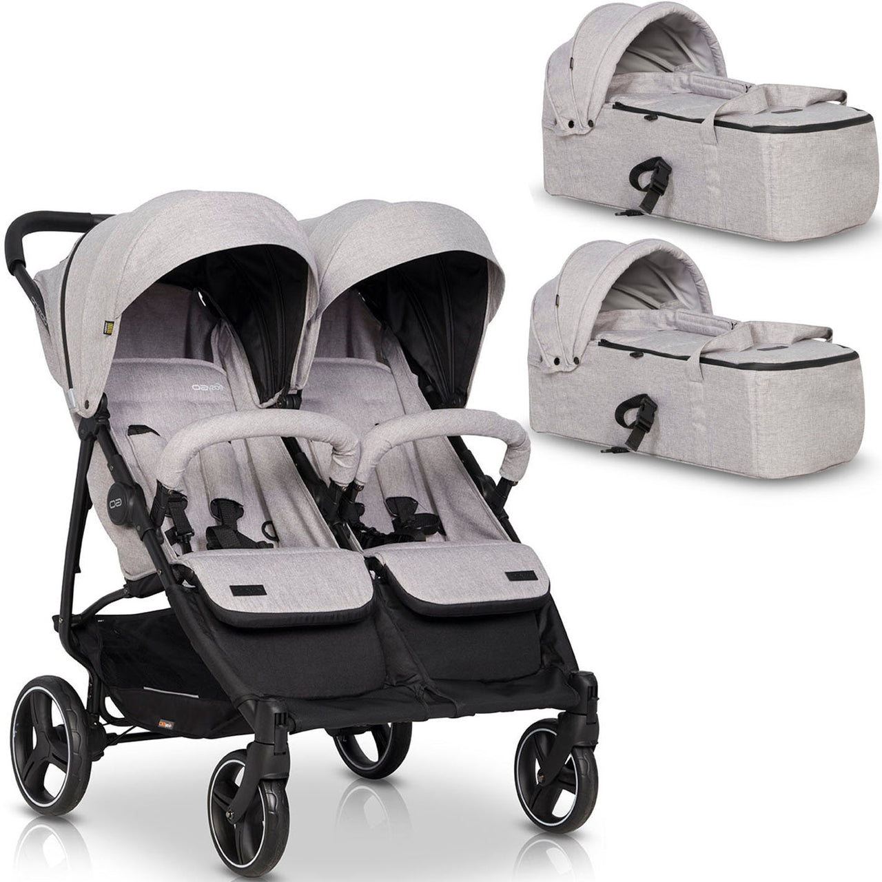 EasyGO DOMINO side-by-side 2in1 | Pearl - Hula Hula Baby