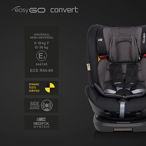 Easy Go CONVERT (0-36 kg) | Iron - Hula Hula Baby