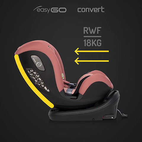 Easy Go CONVERT (0-36 kg) | Rose - Hula Hula Baby