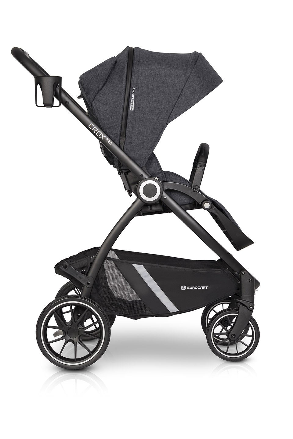 Euro-cart CROX PRO 3in1 | Coal - Hula Hula Baby