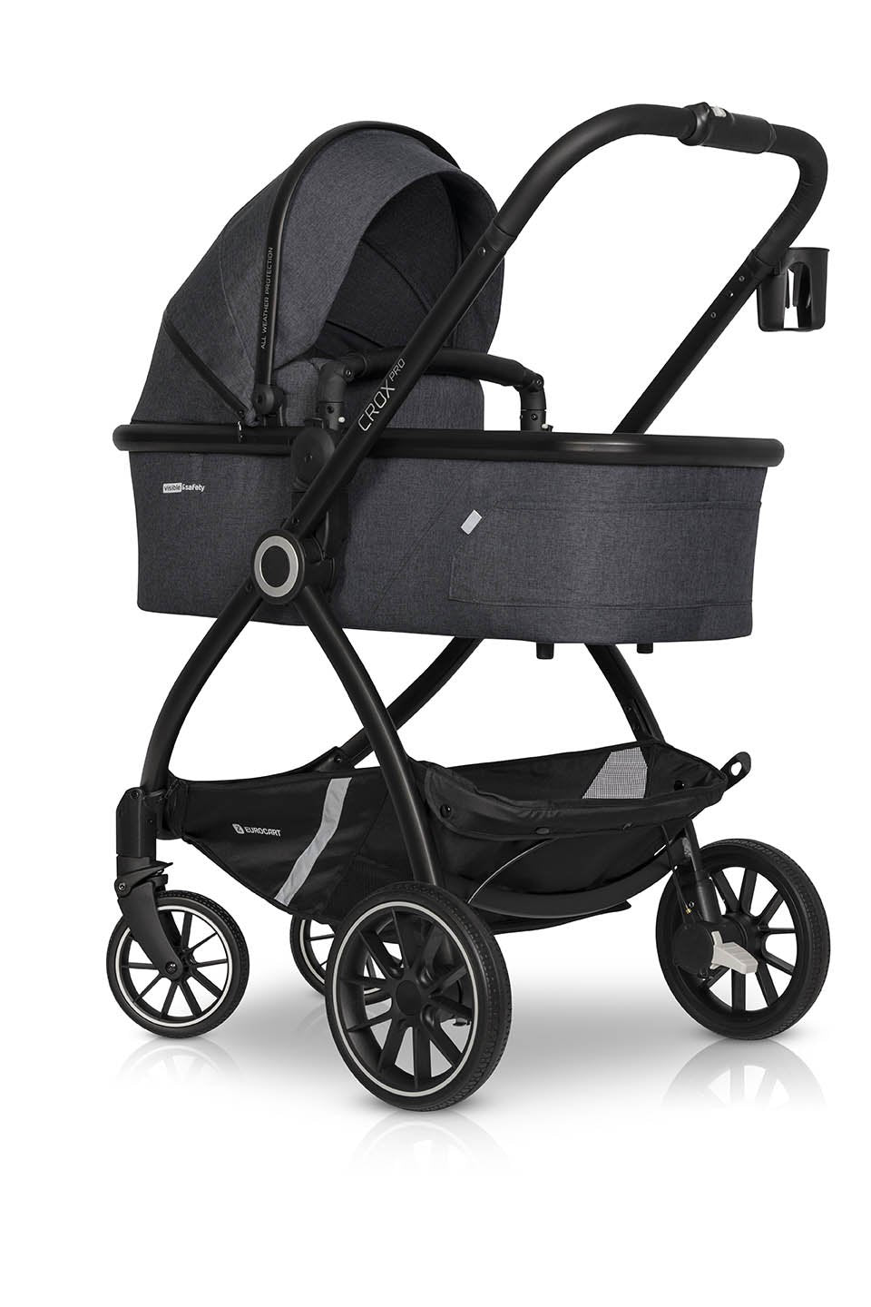 Euro-cart CROX PRO 3in1 | Coal - Hula Hula Baby