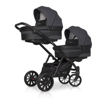Thumbnail for Riko TEAM tandem 3in1 | Anthracite - Hula Hula Baby
