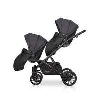 Thumbnail for Riko TEAM tandem 3in1 | Anthracite - Hula Hula Baby