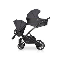 Thumbnail for Riko TEAM tandem 3in1 | Anthracite - Hula Hula Baby